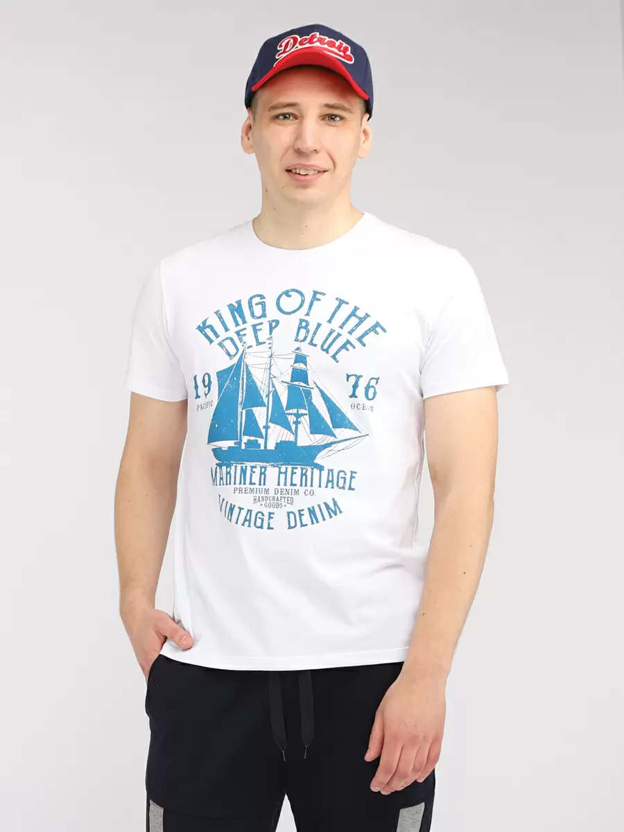 

Футболка мужская SQ67611 A passion play белая 2XL, SQ67611