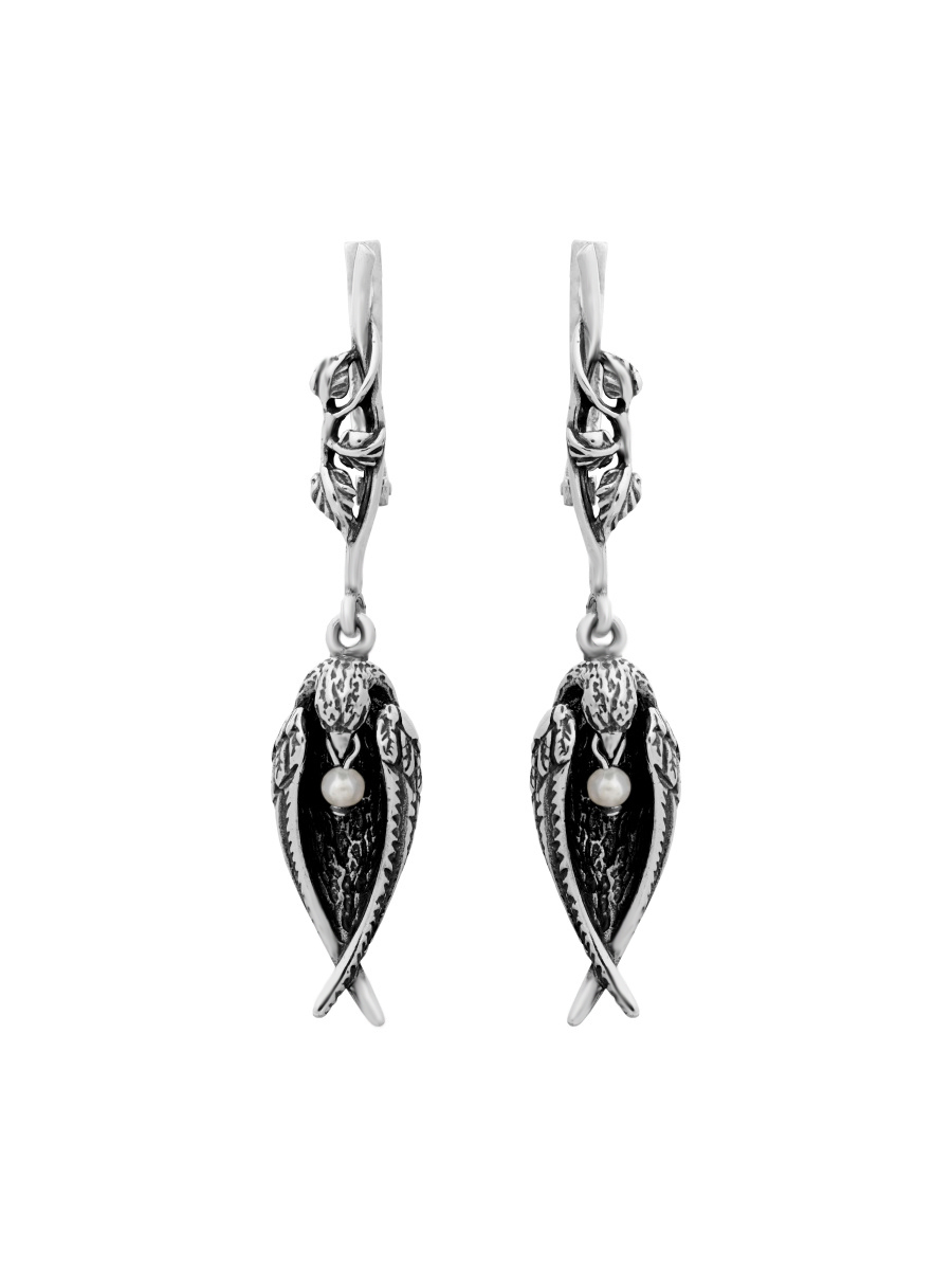 

Серьги из серебра KseMiDa 1588С, жемчуг культивированный, 1588С
