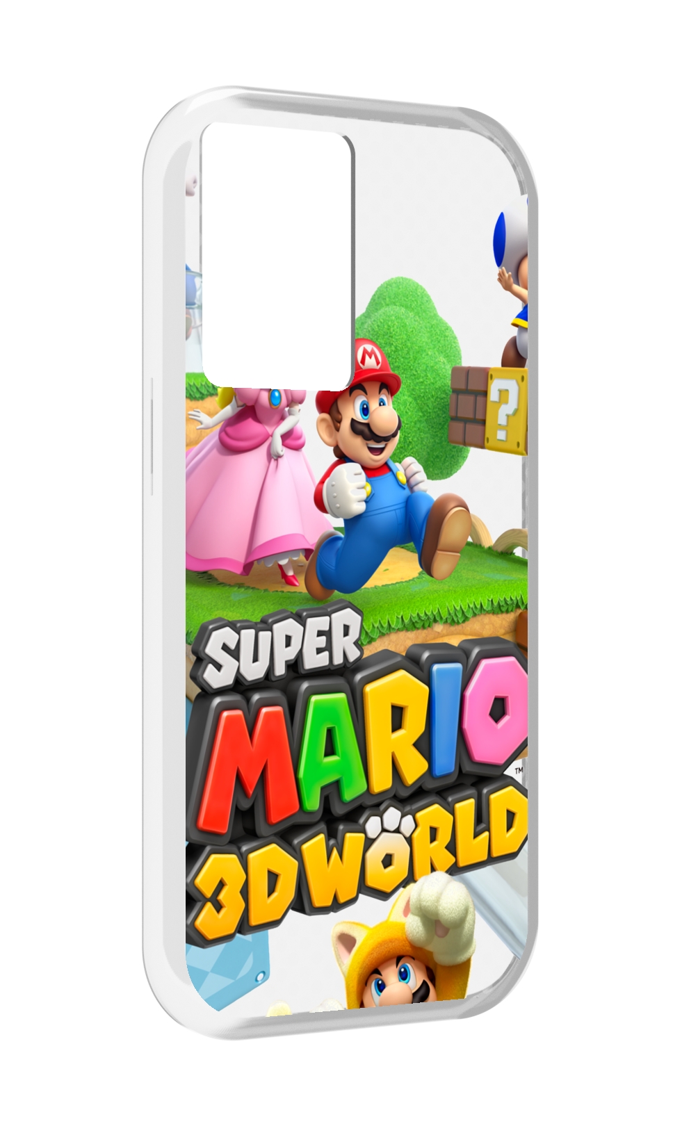 

Чехол MyPads Super Mario 3D World для OnePlus Nord N20 SE, Прозрачный, Tocco