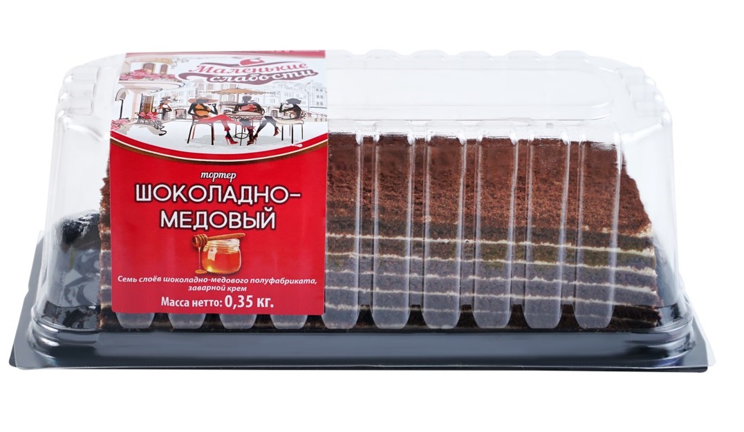

Торт Маленькие Слабости Шоколадно-медовый 350 г