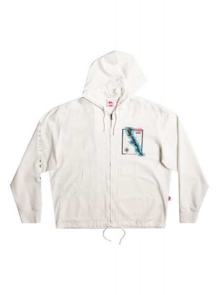 

Куртка мужская Quiksilver EQYJK03946 белая XS, Белый, EQYJK03946