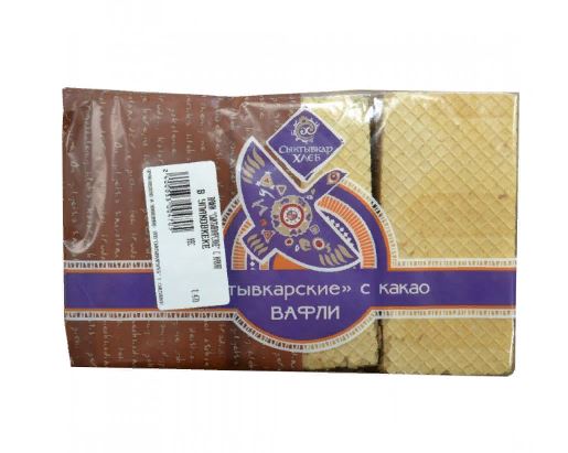 

Вафли Сыктывкархлеб Сыктывкарские с какао 500 г
