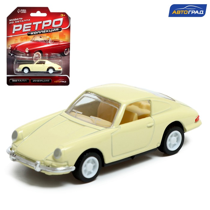 

Машина металлическая «Ретро», инерция, 1:64, МИКС