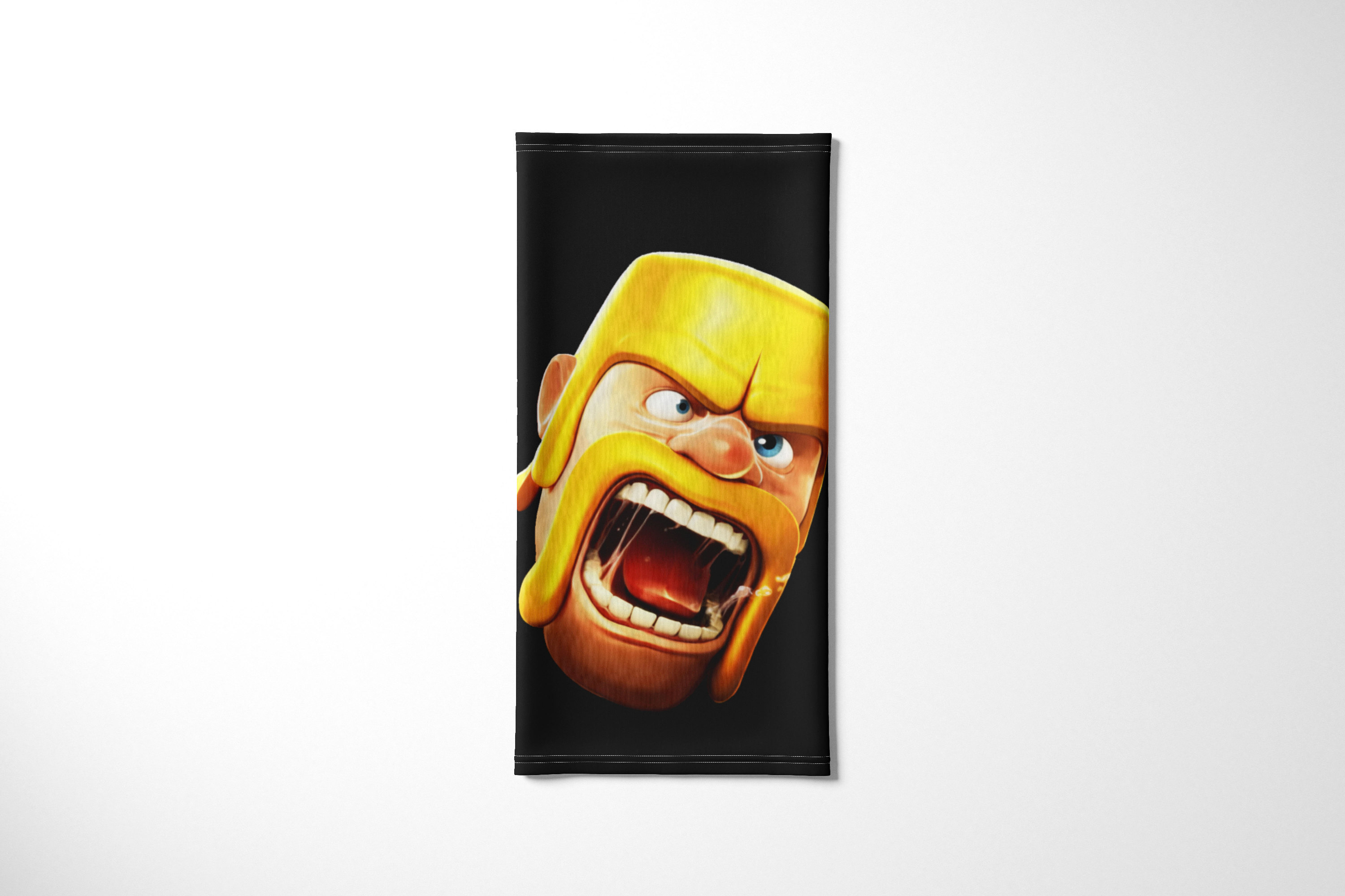 

Бандана / Бафф / Снуд-трансформер / Геймерам / Clash of Clans/Royale Clans, Черный;желтый, BBuffVM_VM1977151