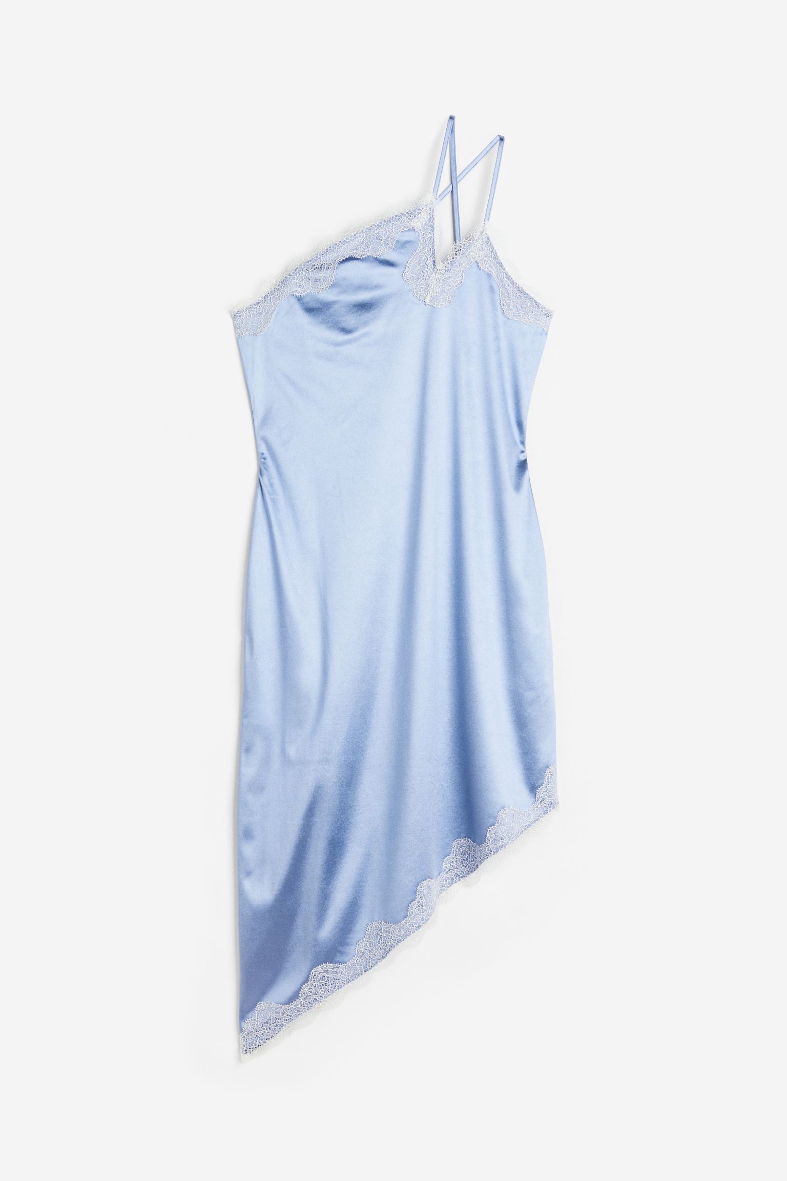 

Платье женское H&M 1177746002 голубое S, Голубой, 1177746002