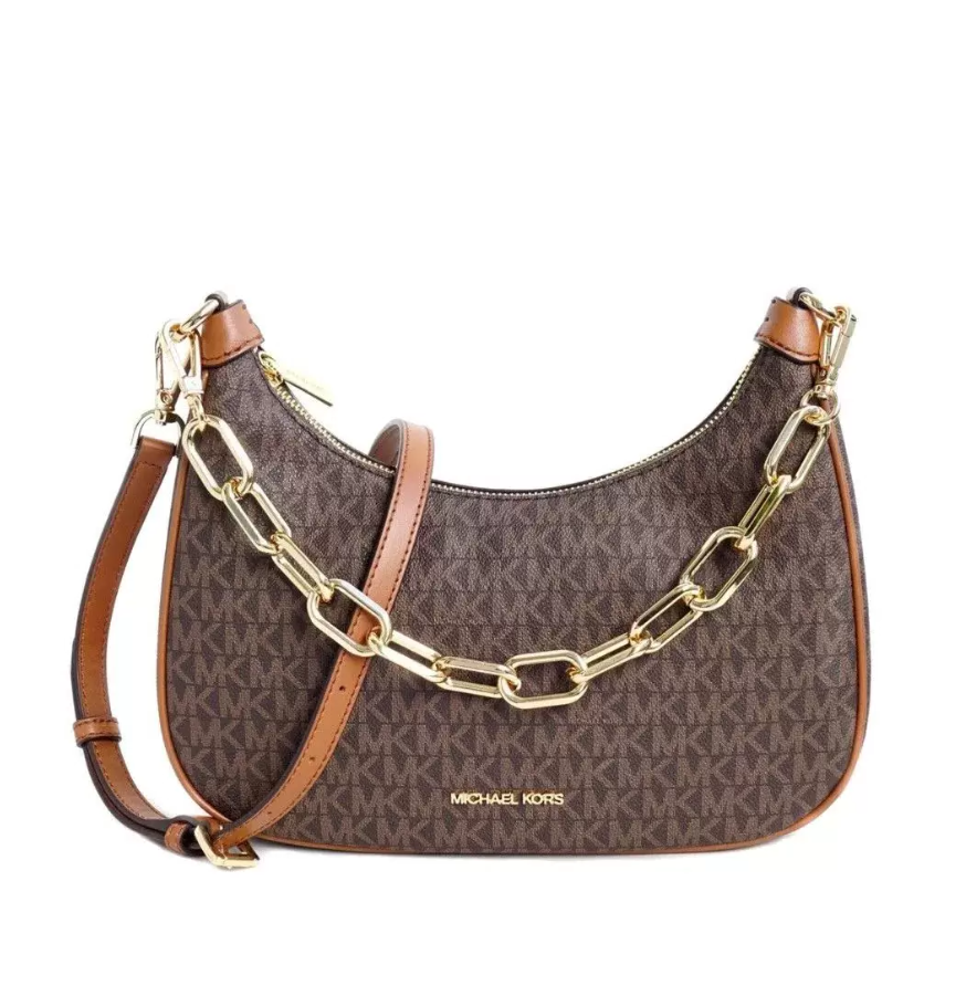 

Сумка-багет женская Michael Kors 35R3G4CC1B коричневая, Коричневый, 35R3G4CC1B