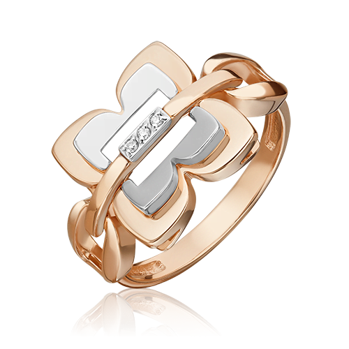 

Кольцо из золота р. 17 PLATINA jewelry 01-5607-00-101-1111, бриллиант, 01-5607-00-101-1111