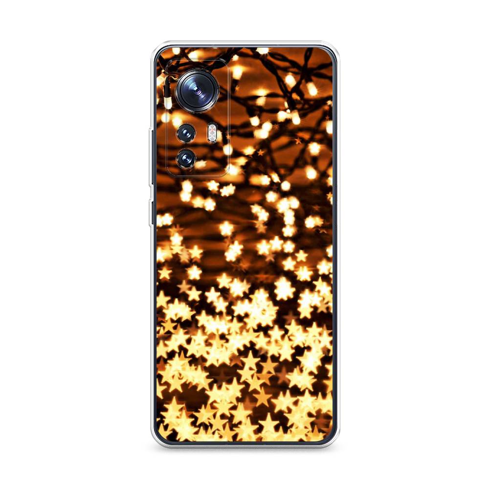 

Чехол на Xiaomi 12 "Новогодняя гирлянда", Золотистый, 312350-5