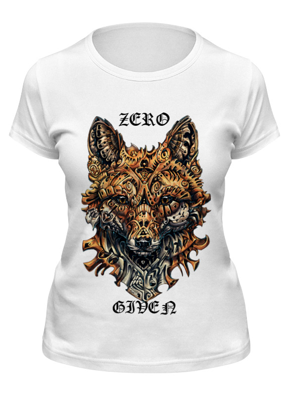 

Футболка женская Printio Zero fox given белая 2XL, Белый, Zero fox given