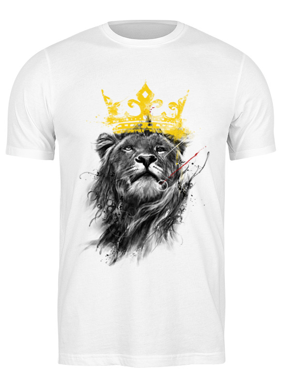 

Футболка унисекс Printio Король лев белая 2XL, Белый, Король лев