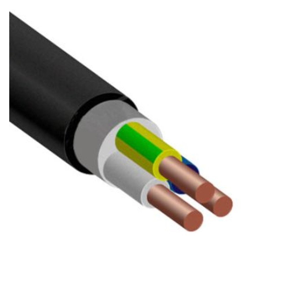 фото Кабель ввгнг-ls(а) 3х2.5 (n. pe) -0.660 (бухта 100 м) (конкорд)