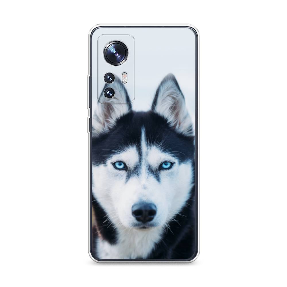 

Чехол на Xiaomi 12 "Хаски 2", Синий;белый, 312350-1