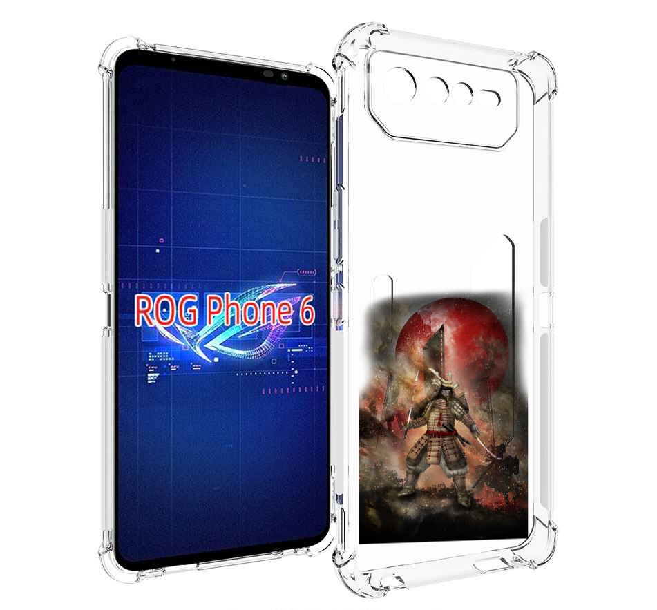 

Чехол MyPads китайскийвоин для Asus ROG Phone 6, Прозрачный, Tocco