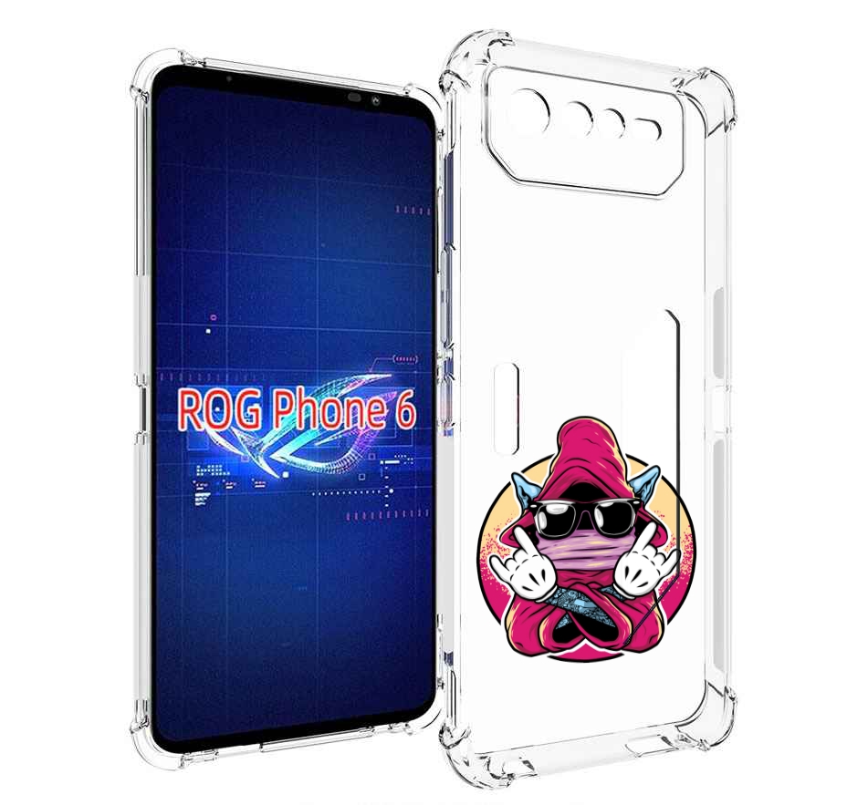 

Чехол MyPads йоу для Asus ROG Phone 6, Прозрачный, Tocco