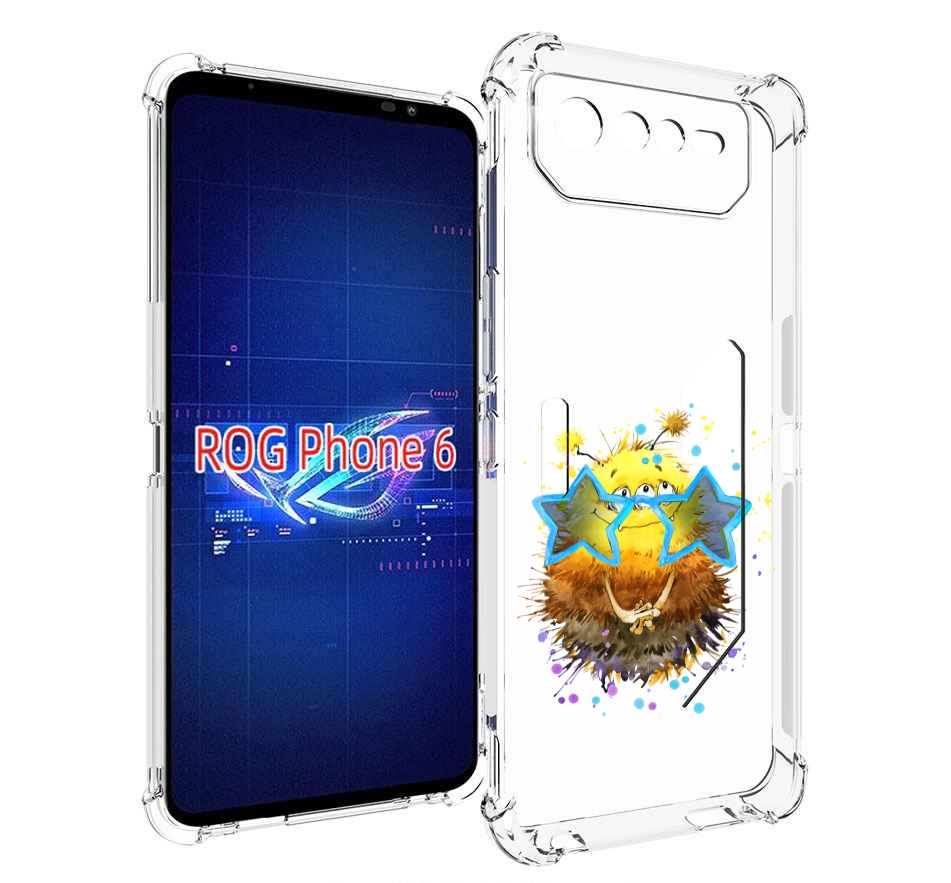 

Чехол MyPads Буня для Asus ROG Phone 6, Прозрачный, Tocco