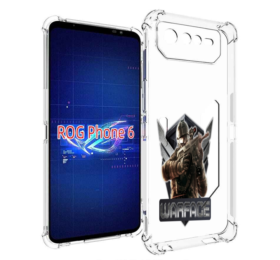 

Чехол MyPads игра про войну для Asus ROG Phone 6, Прозрачный, Tocco