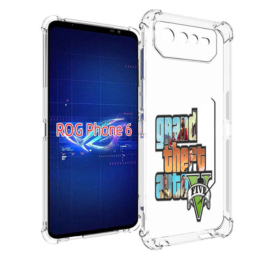 

Чехол MyPads игра гта для Asus ROG Phone 6, Прозрачный, Tocco