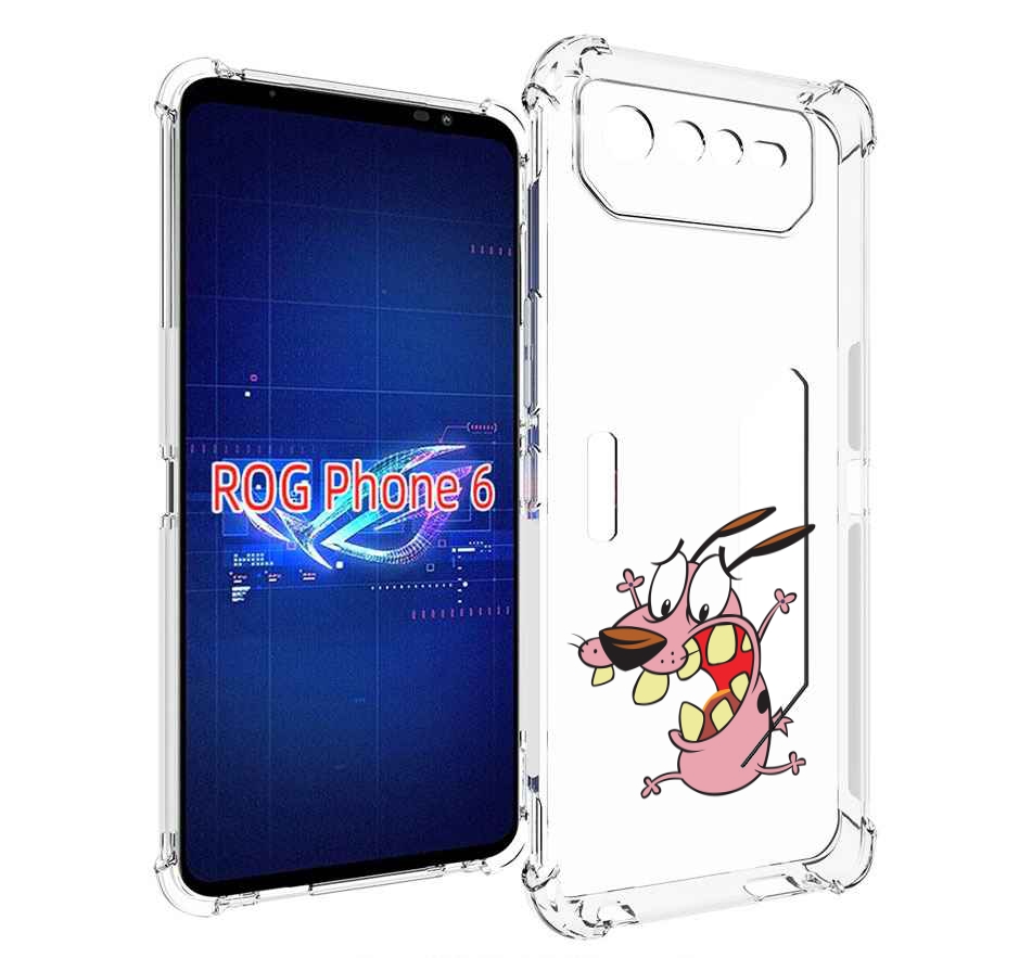 

Чехол MyPads зубастый бобик для Asus ROG Phone 6, Прозрачный, Tocco