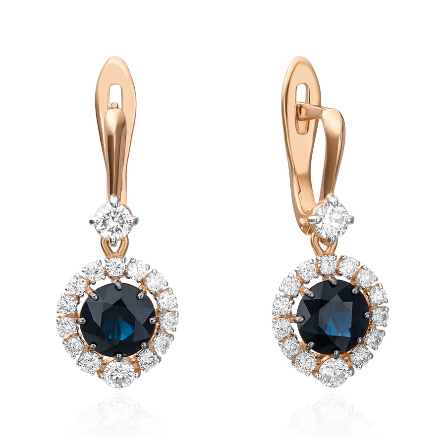

Серьги из красного золота с бриллиантом PLATINA jewelry 02-0806-00-105-1110-30, 02-0806-00-105-1110-30