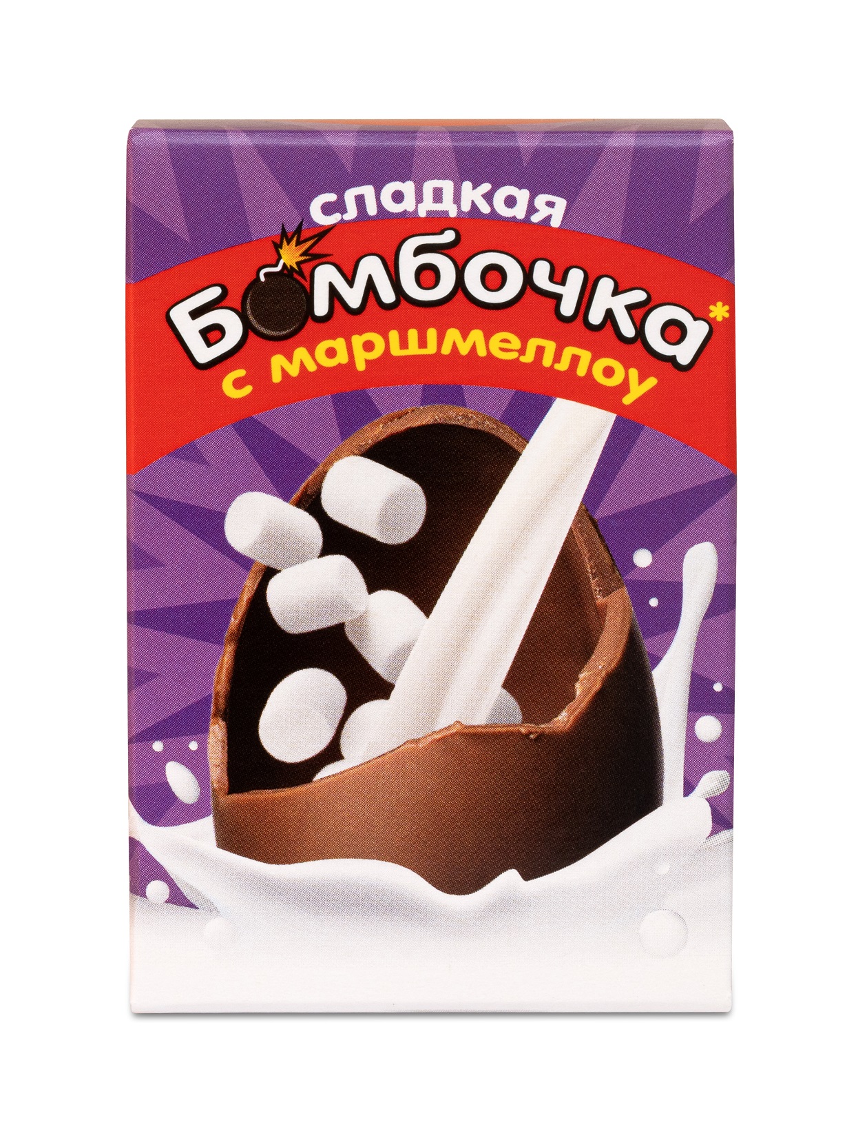

Шоколад фигурный Солнышко в ладошках Яйцо глазированное с маршмеллоу 25 г