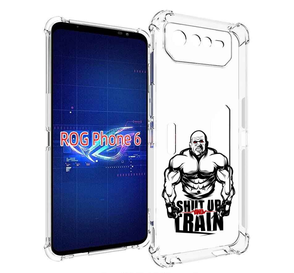 

Чехол MyPads здоровое тело для Asus ROG Phone 6, Прозрачный, Tocco