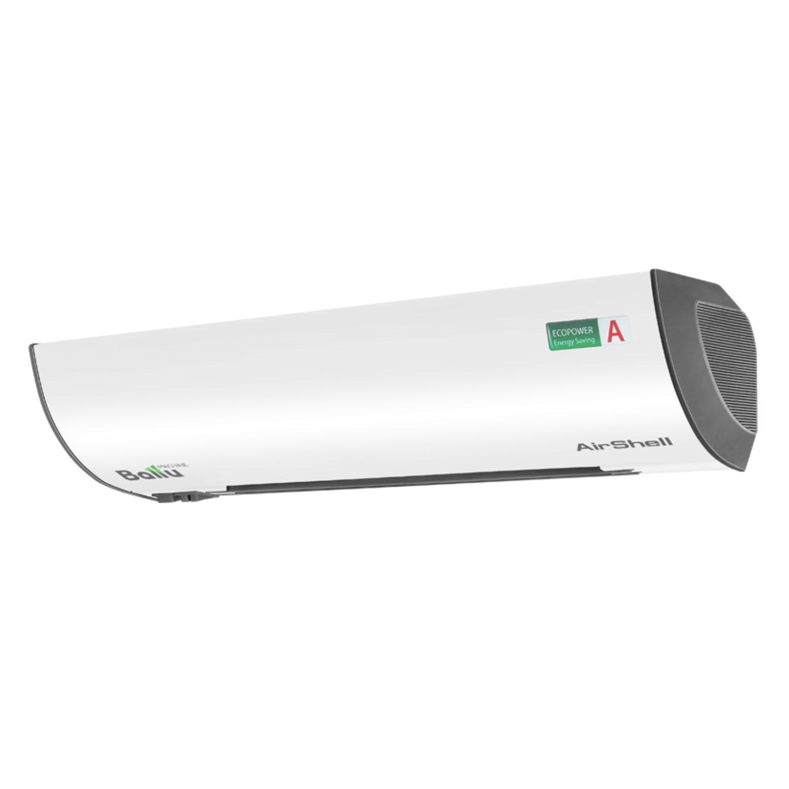 фото Тепловая завеса ballu bhc-l05s02-s, 2000 вт, 1 режим, 300 м3/ч, белая