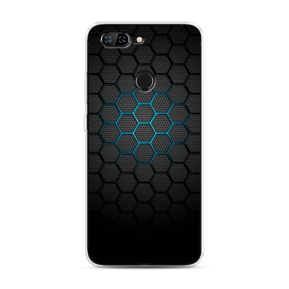 

Чехол Awog "Бирюзовые соты" для Lenovo S5, 112550-3