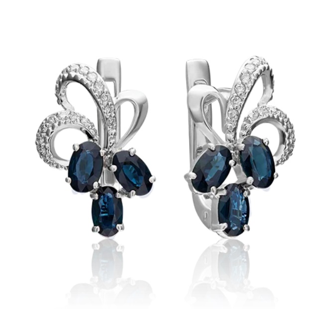 

Серьги из белого золота с бриллиантом PLATINA jewelry 02-0768-00-105-1120-30, 02-0768-00-105-1120-30