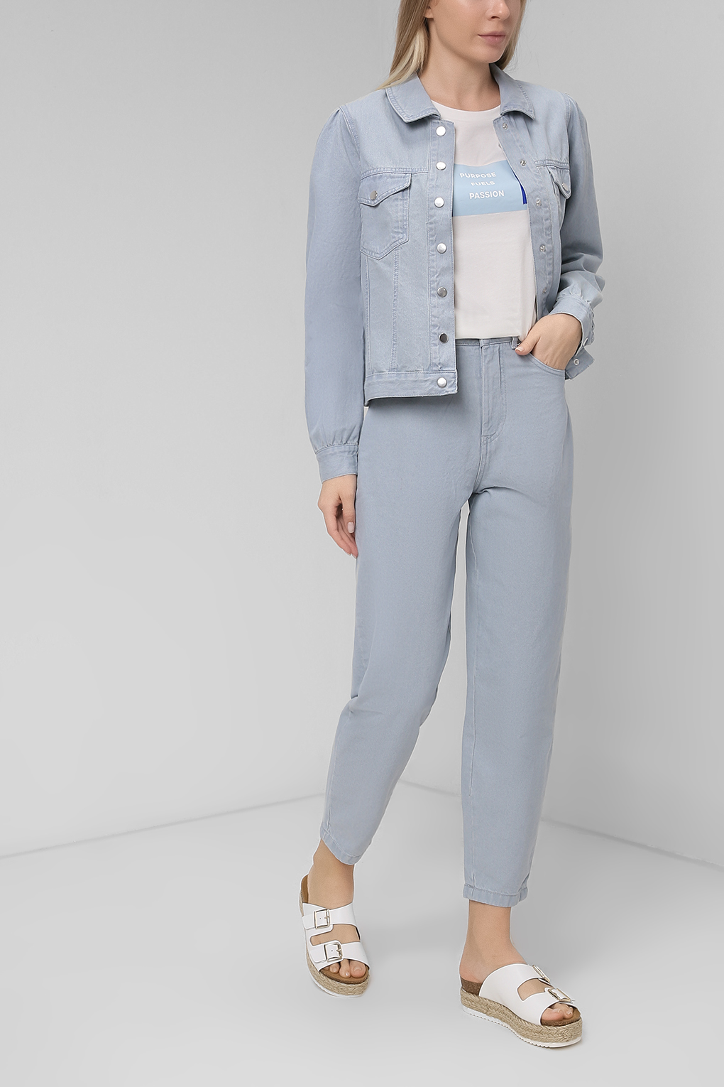 

Джинсы женские Vero Moda 10244699 голубые 30/32, 10244699