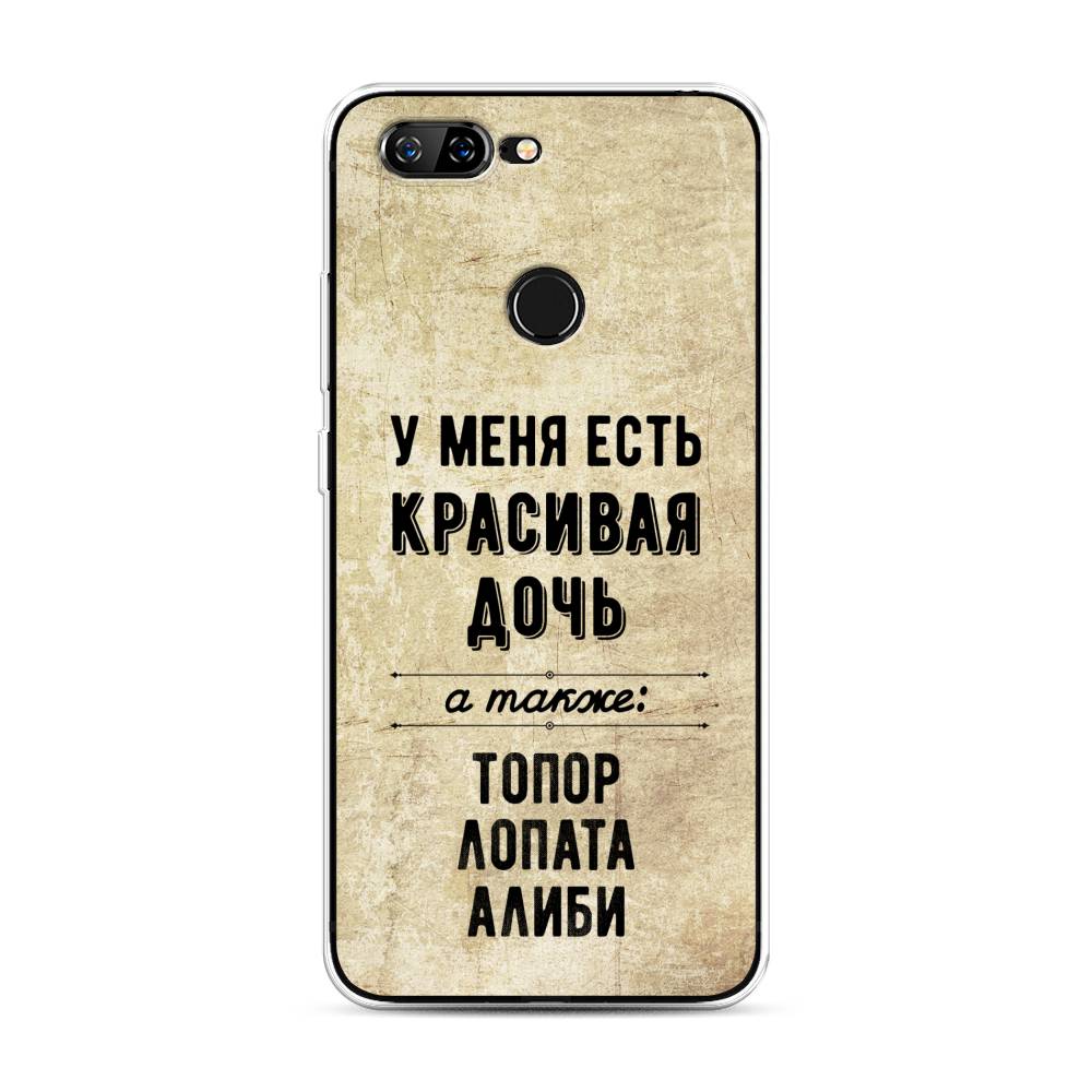 

Чехол Awog на Lenovo S5 / Леново S5 "Красивая дочь", Черный;бежевый, 112550-7