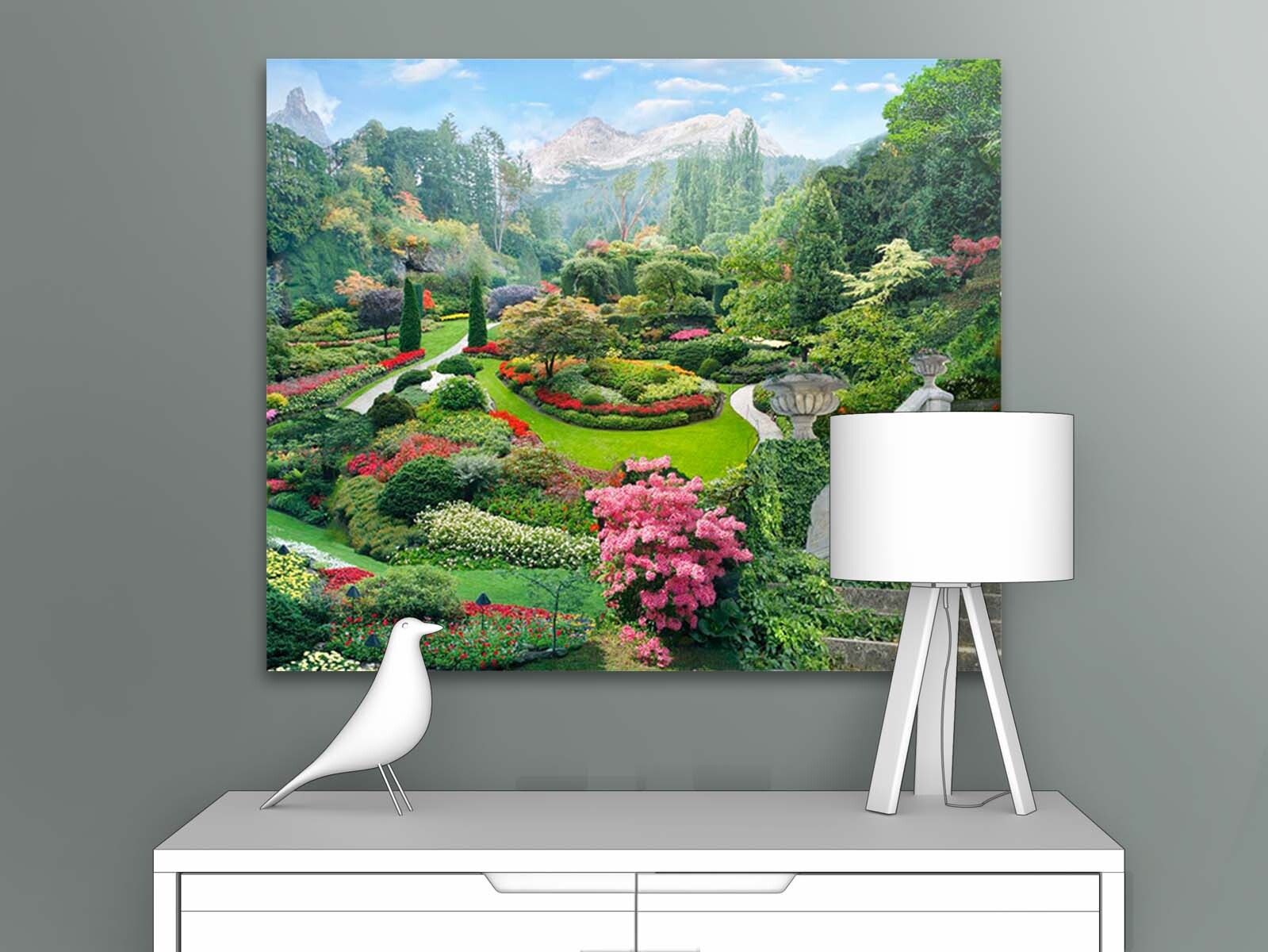 

Картина на стену для интерьера ПЕРВОЕ АТЕЛЬЕ "Невероятный цветочный сад" 80х67 см, Невероятный цветочный сад