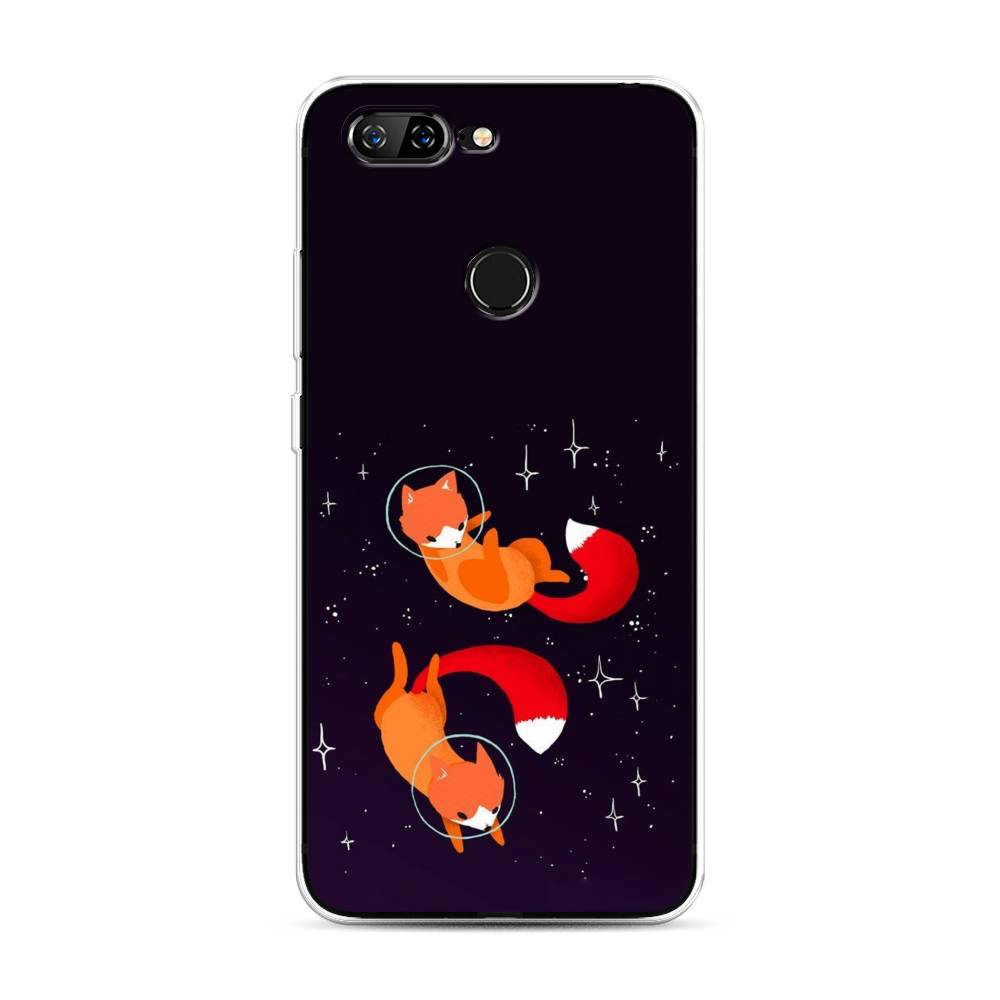 

Чехол Awog на Lenovo S5 / Леново S5 "Лисы космонавты", Оранжевый, 112550-4