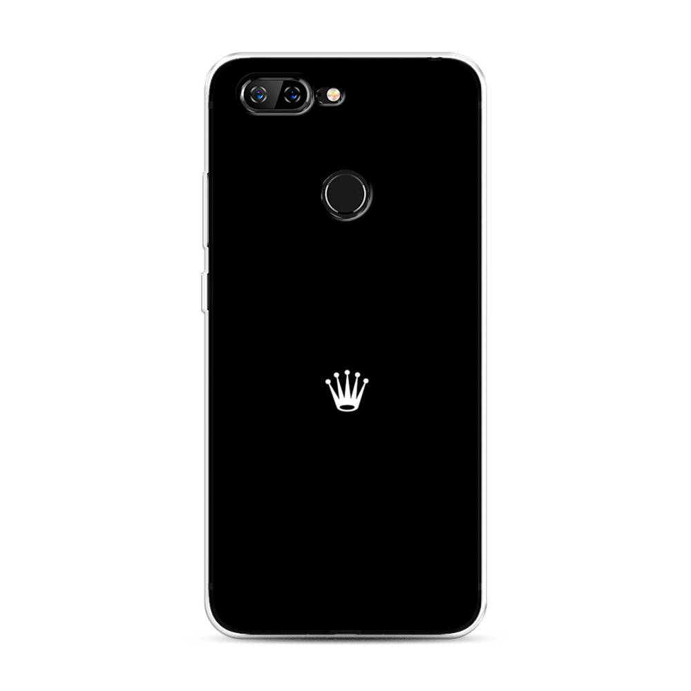 

Чехол Awog на Lenovo S5 / Леново S5 "Белая корона на черном фоне", Черный, 112550-7