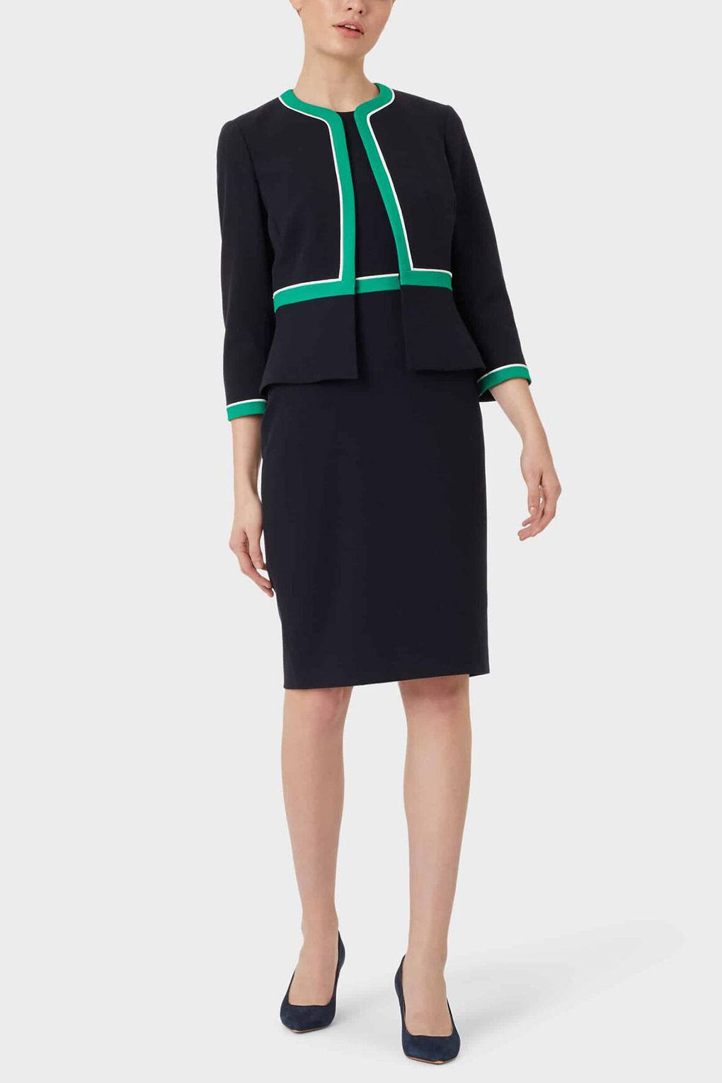 

Жакет женский HOBBS 0120/4966/9845L00 синий 12, 0120/4966/9845L00