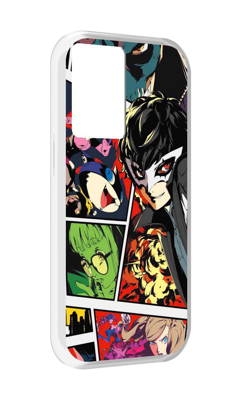 

Чехол MyPads Persona 5 art для OnePlus Nord N20 SE, Прозрачный, Tocco