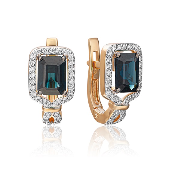 

Серьги из красного золота с бриллиантом PLATINA jewelry 02-0745-00-105-1110-30, 02-0745-00-105-1110-30