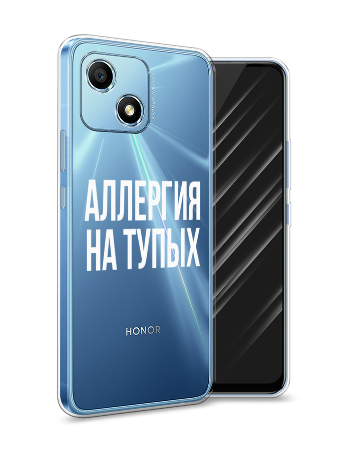 

Чехол Awog на Honor Play 30 "Аллергия на тупых", Разноцветный, 6108750-6