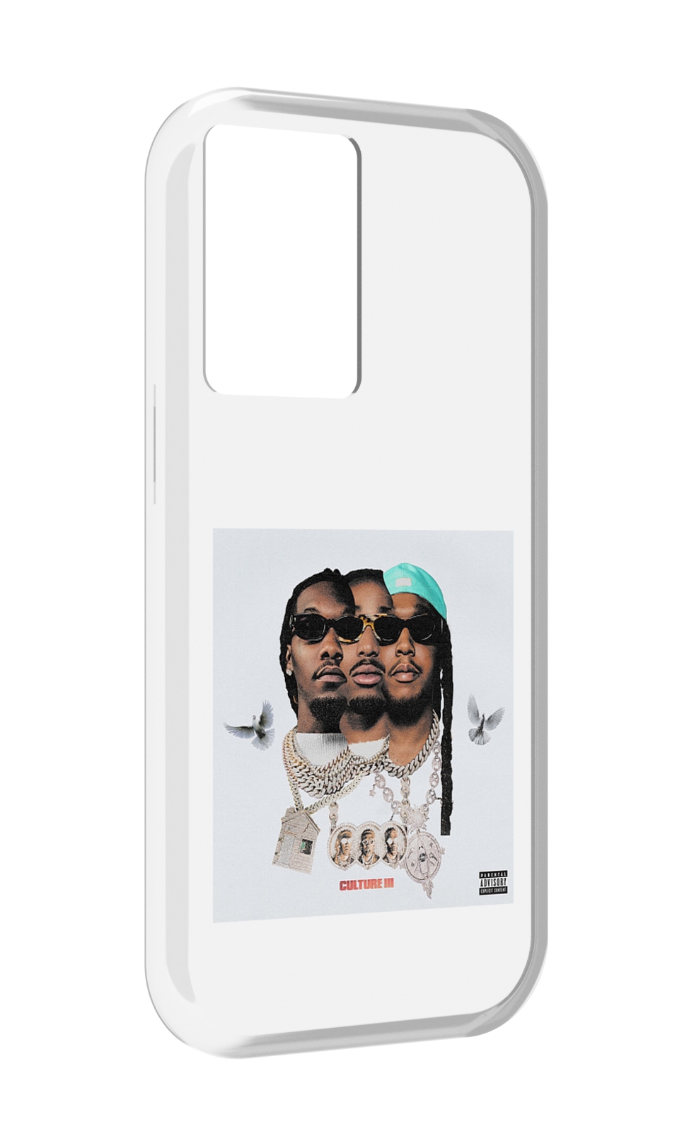 

Чехол MyPads Migos - Culture III для OnePlus Nord N20 SE, Прозрачный, Tocco