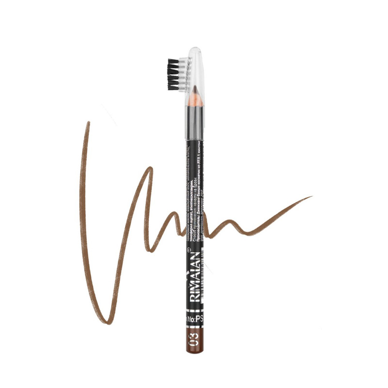 Карандаш для бровей Rimalan Natural Eyebrow Pencil т.03 6 г