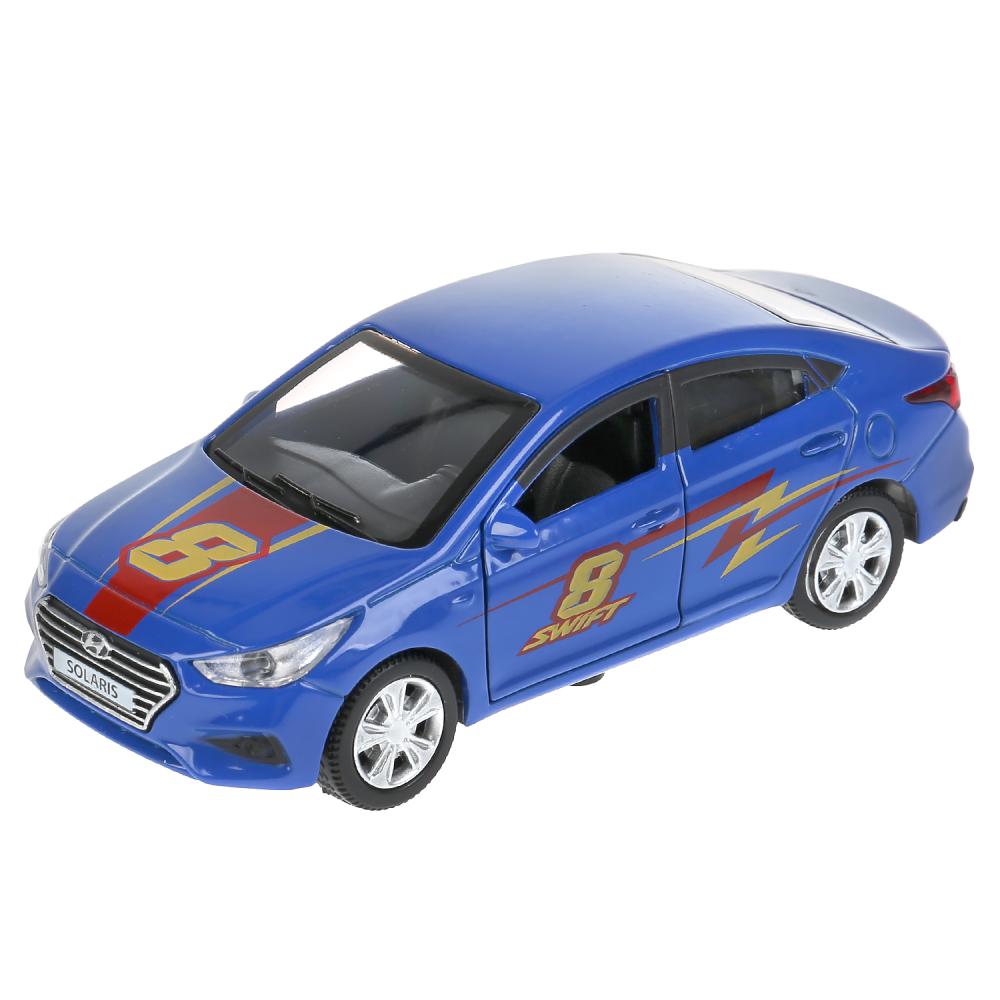 

Модель машины Технопарк Hyundai Solaris, Спорт, инерционная SOLARIS2-12SRT-BU, Синий