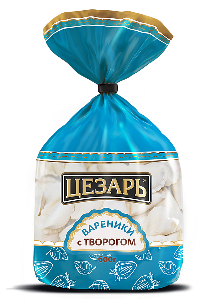 Вареники Цезарь с творогом 600 г