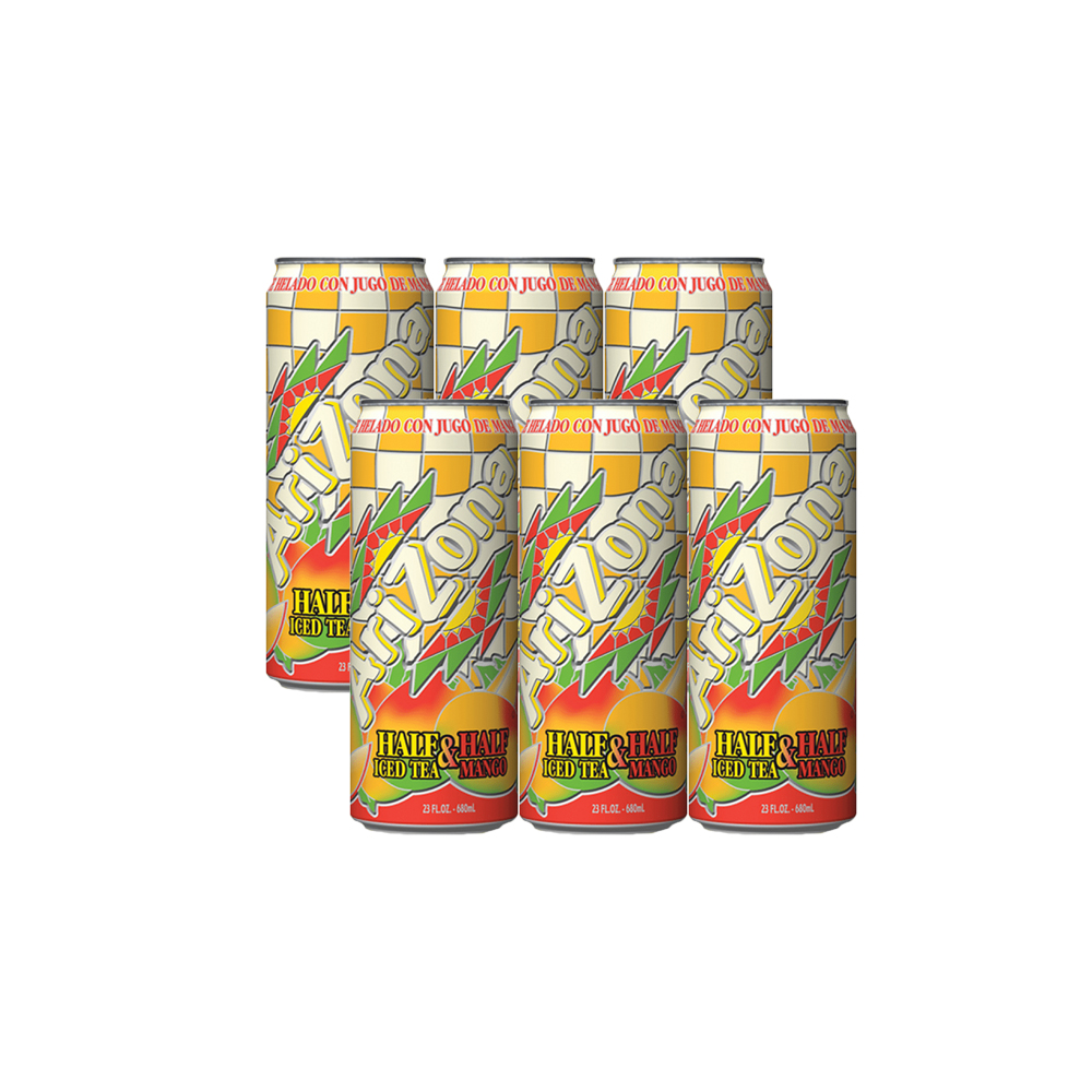 Напиток Arizona  Iced tea Half & Half Mango 6 шт по 680 мл