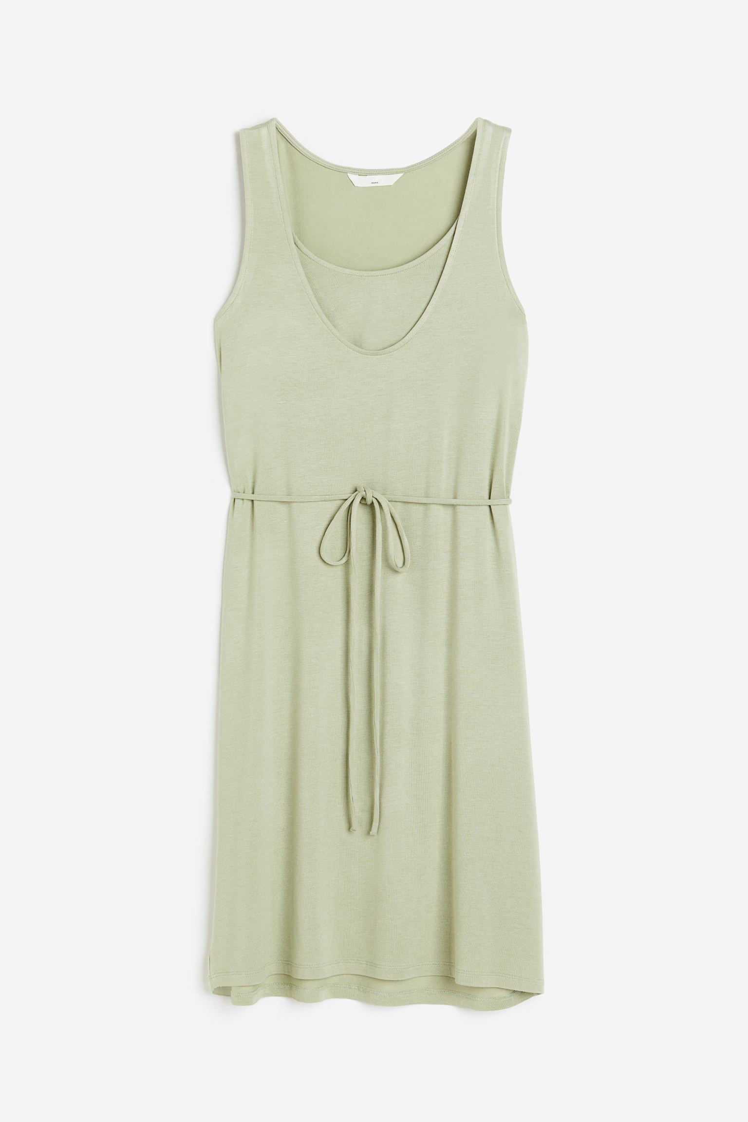 Платье женское H&M 1116459001 зеленое 2XL (доставка из-за рубежа)