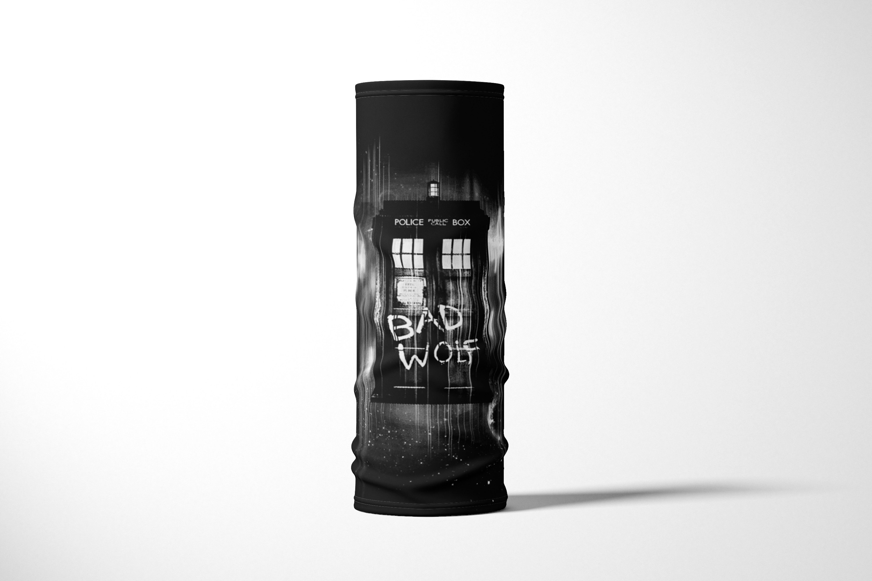 

Бандана / Бафф / Снуд-трансформер / Сериалы / Doctor Who, Черный;белый, BBuffVM_VM1970537