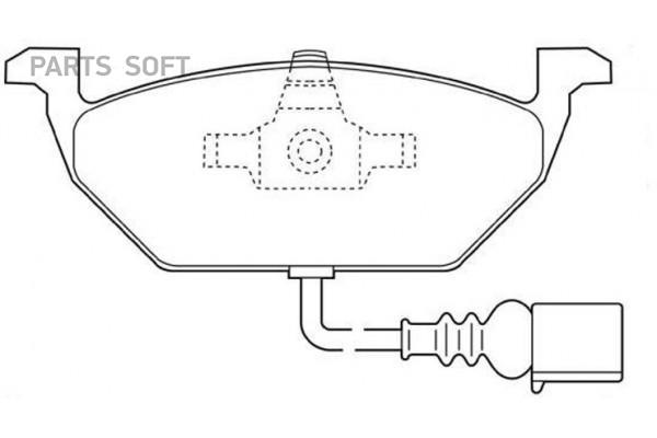 

Тормозные колодки SB Nagamochi дисковые BP33148W