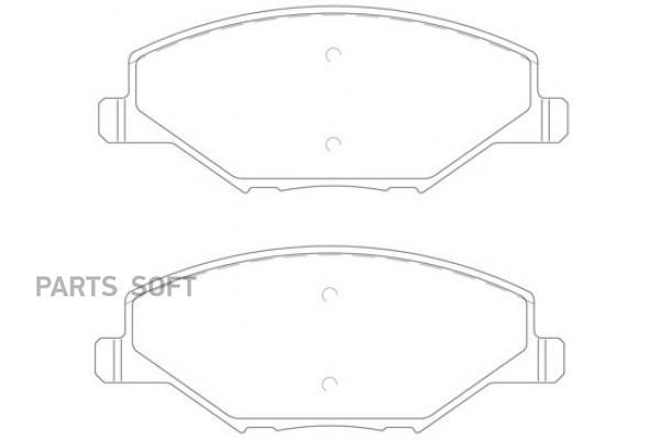 

Тормозные колодки SB Nagamochi дисковые BP33002