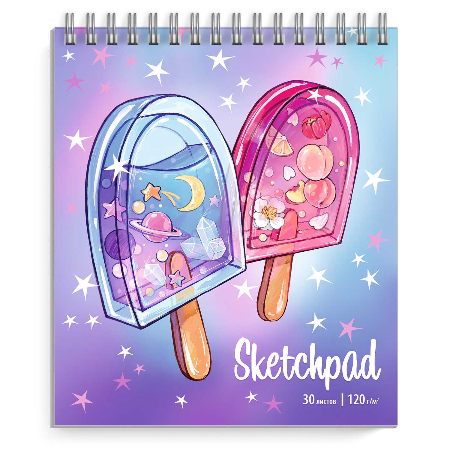 

Скетчпад блок - белый офсет 57806 СЛАДОСТИ Феникс+