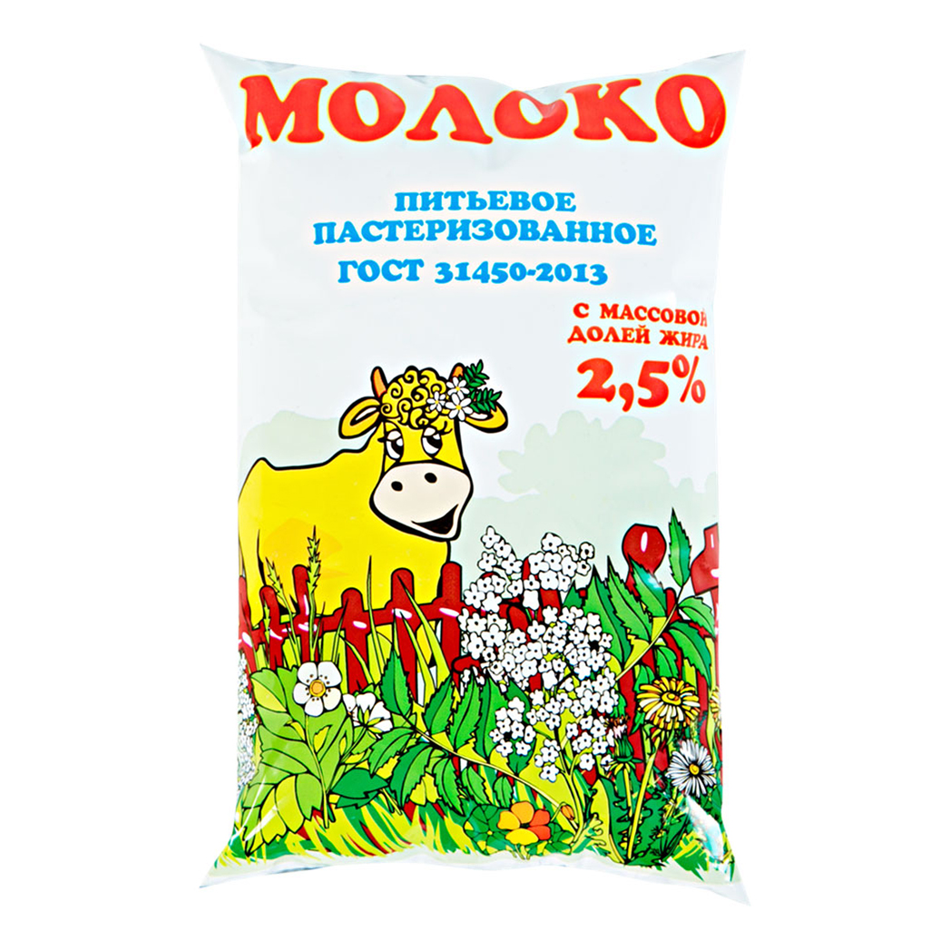 

Молоко 3,2% пастеризованное 900 мл Тобольское
