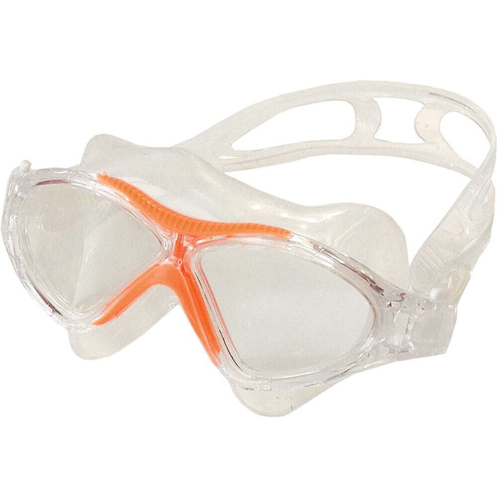 E36873-4 Очки маска для плавания взрослая (оранжевые)