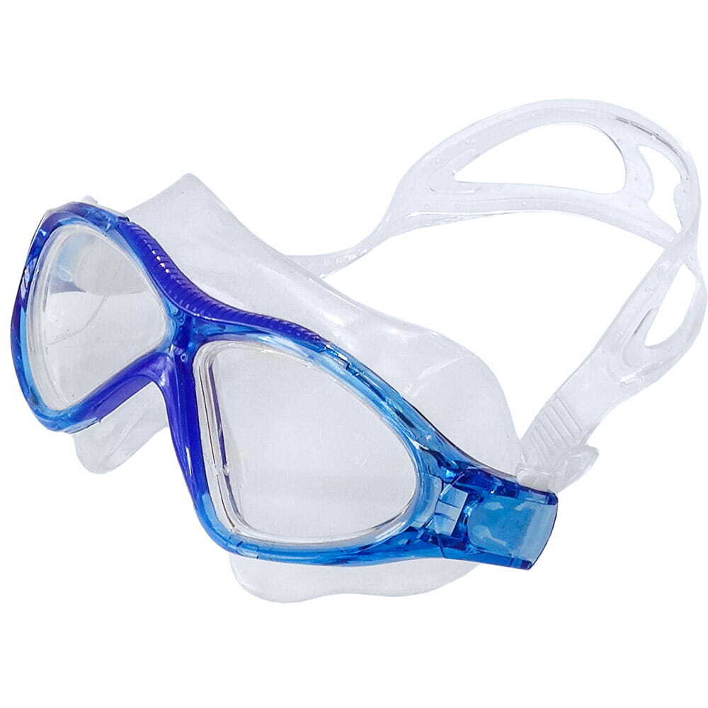 фото E36873-1 очки маска для плавания взрослая (синие) milinda